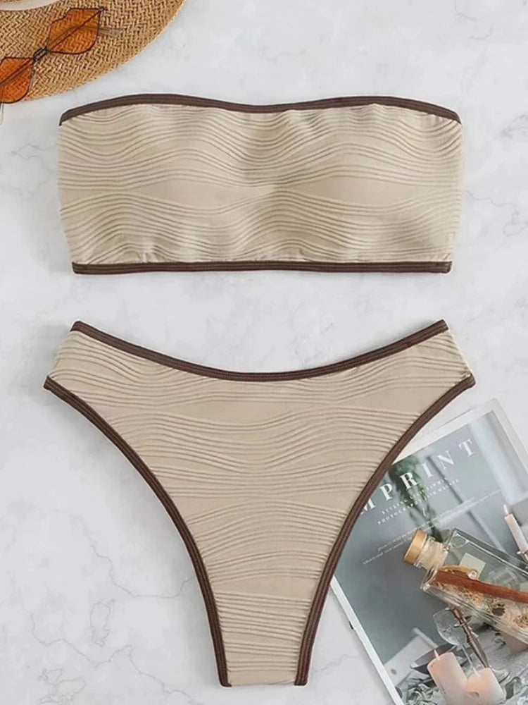 WW Bandeau-Bikini-Set
