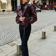 aus Leder für Damen