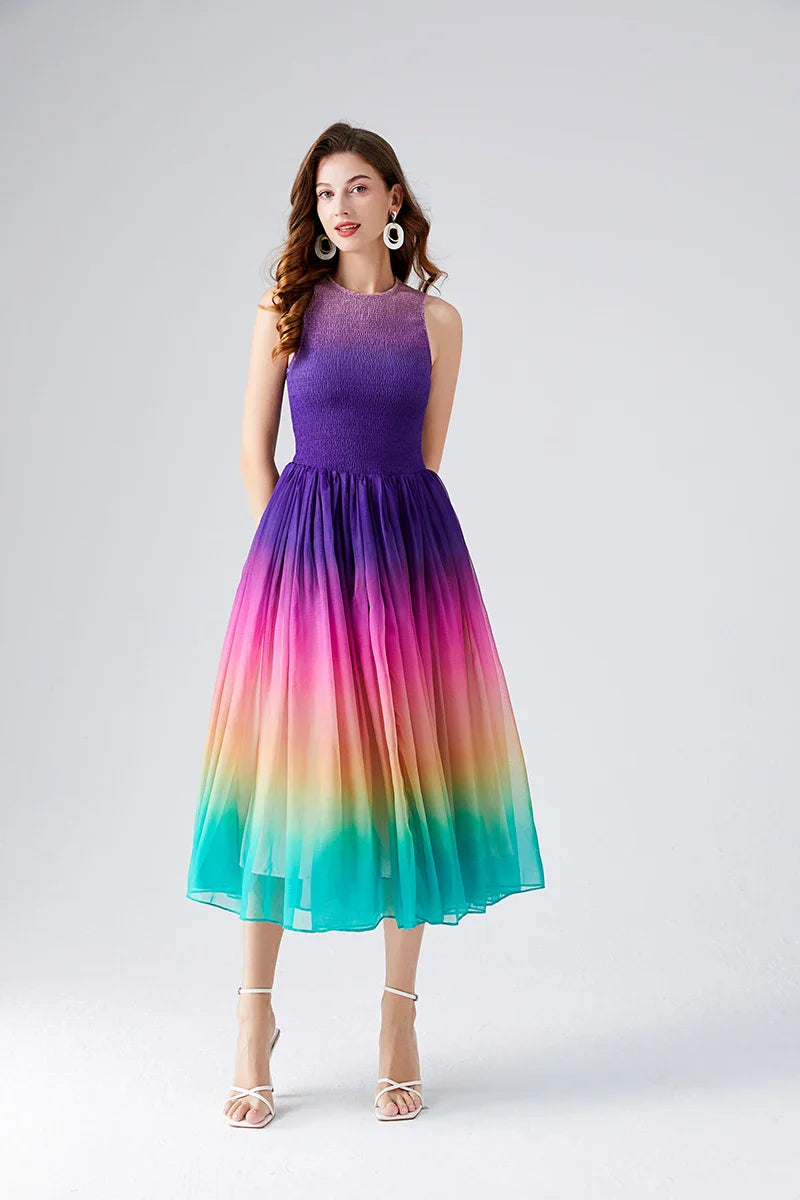 WW | Golden Hour Harmony Midi Kleid