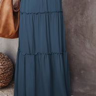 WW | Langer Hochtaillierter Maxi Rock