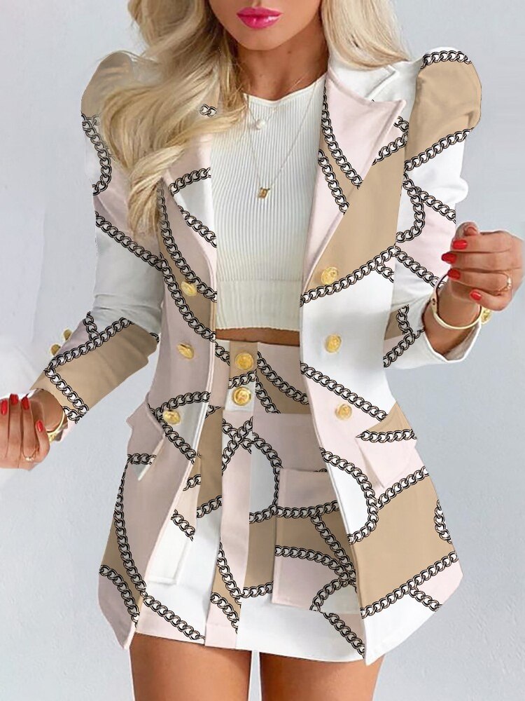 WW | 2-Teiliges Set Blazer + Rock