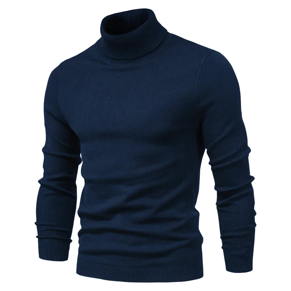 WOLFF | Herren Rollkragenpullover aus hochwertigem Material