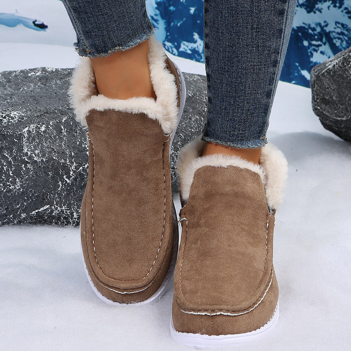 W&W Mode | Flache Schneestiefel Für Stilvollen Winterkomfort Für Frauen