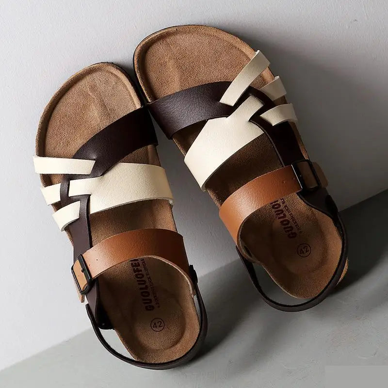 W&W Mode | Orthopädische Premium Ledersandalen