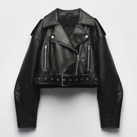 WW - Vintage Jacke Aus Veganem Leder