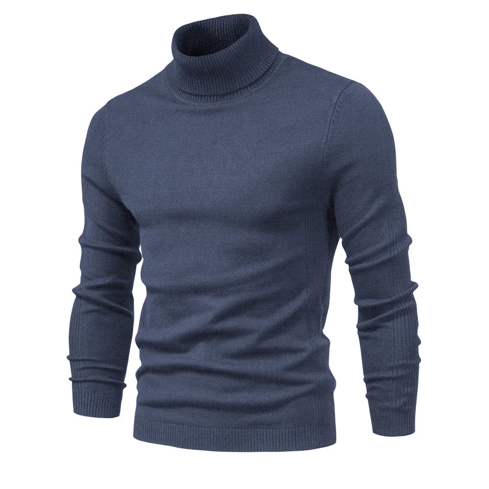 WOLFF | Herren Rollkragenpullover aus hochwertigem Material