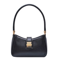 WW Stilvolle Linke Schultertasche | Damen Designer Handtasche mit Reißverschluss