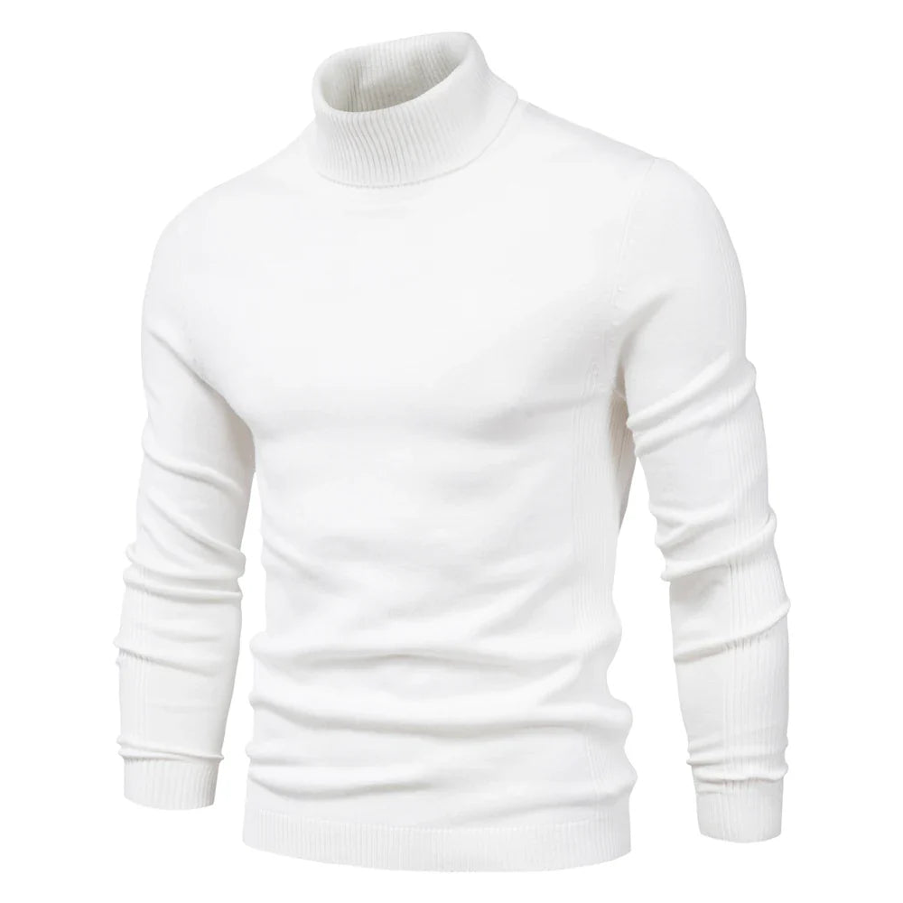 WOLFF | Herren Rollkragenpullover aus hochwertigem Material