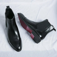 WW | Echtleder Chelsea-Stiefel