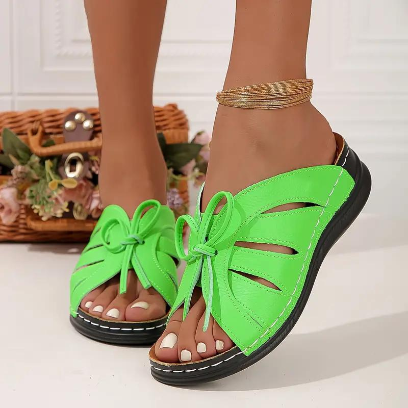 WW | Schlüpfschuhe Keilabsätze orthopädische Schuhe Sommerschuhe