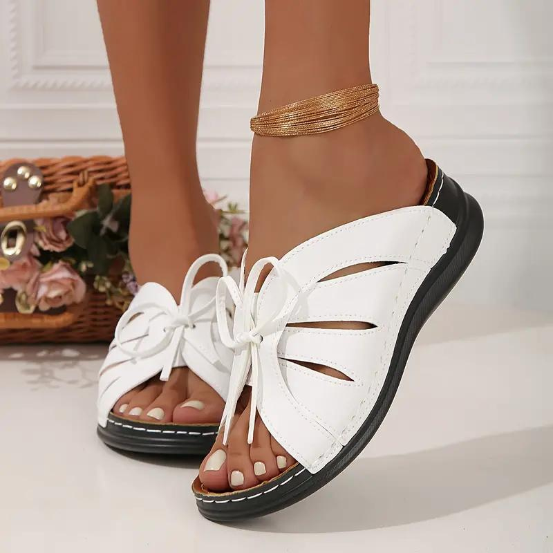 WW | Schlüpfschuhe Keilabsätze orthopädische Schuhe Sommerschuhe