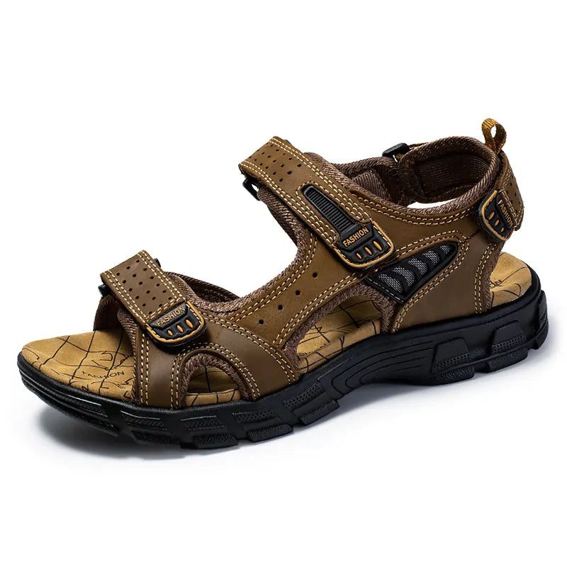 W&W Mode | Orthopädische Sandalen für Männer | Mit Riemen