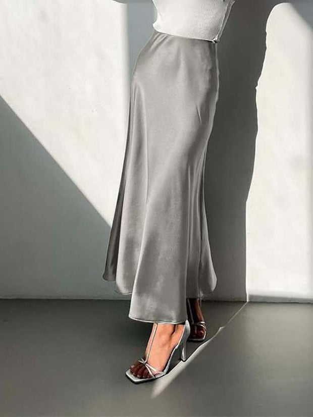 WW | Der elegante Midirock aus Satin