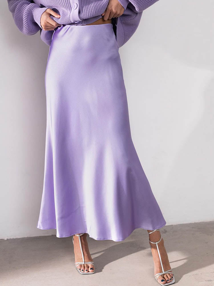 WW | Der elegante Midirock aus Satin