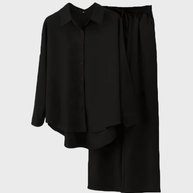 WW | 2-Teiliges Set, Bestehend aus Einem Lockeren Hemd und Weiten Hosen
