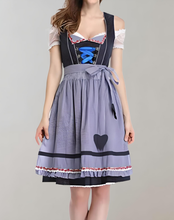 Wolff -  Mehrfarbiges Minikleid