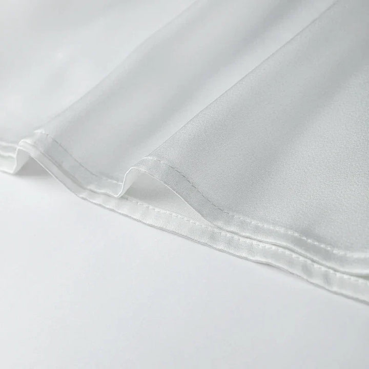 Satin Rückenfreies Partykleid