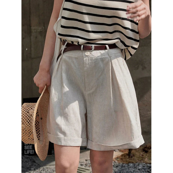 Wolff | Leinen Shorts