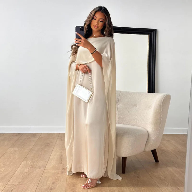 WW | Elegantes und Luxuriöses Maxikleid aus Satin