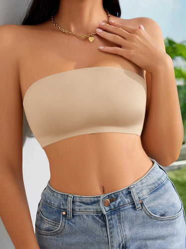 WW | Trägerloser Bandeau-BH Für Atmungsaktiven Komfort Für Frauen