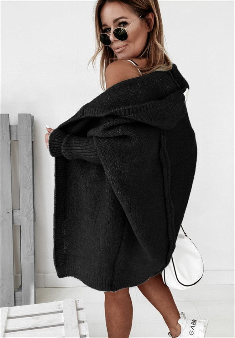 WW | Gestrickte Strickjacke Weste