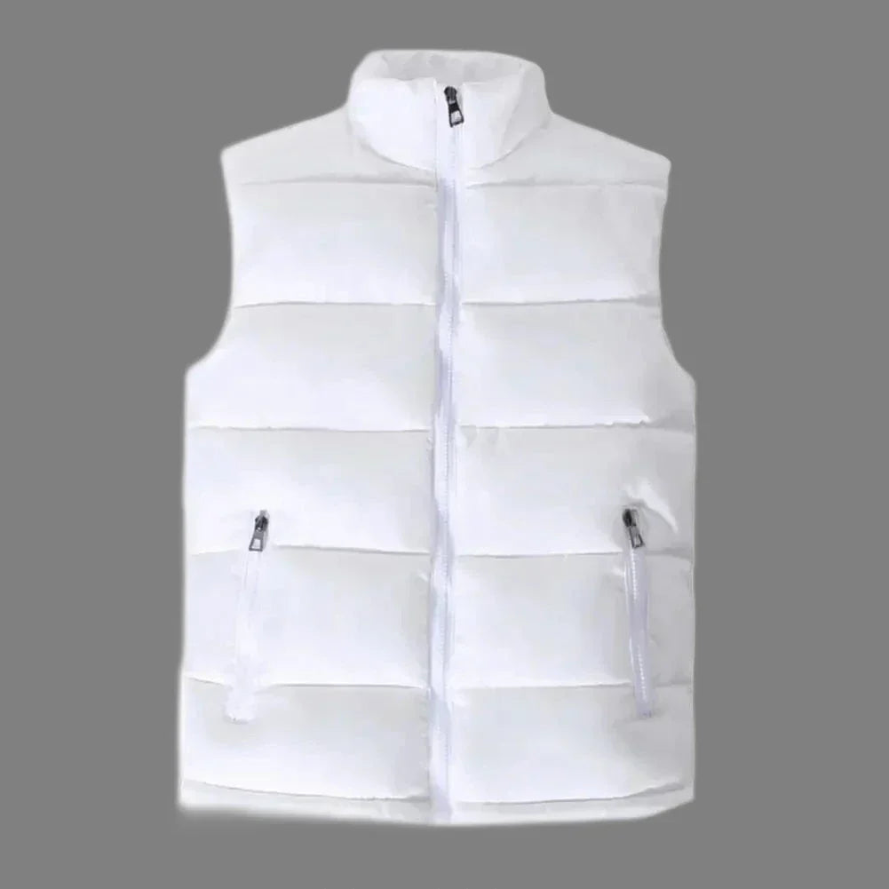 W&W Mode | Stilvolle Gepolsterte Zwischenjacke Als Weste Für Herren