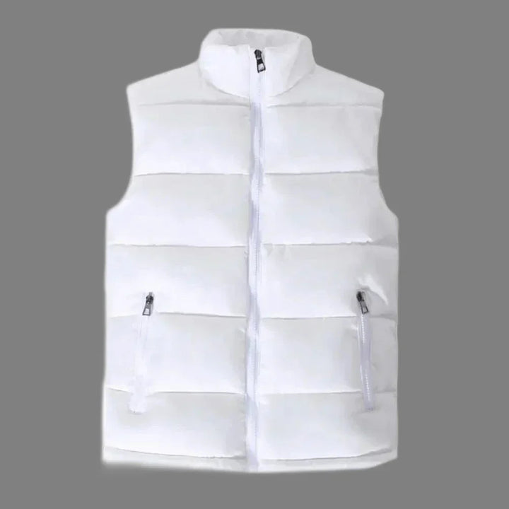 W&W Mode | Stilvolle Gepolsterte Zwischenjacke Als Weste Für Herren