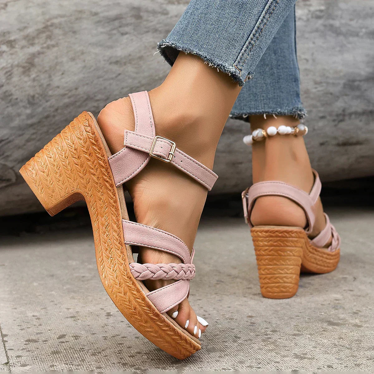 WW | Orthopädische Mittelhohe Sandalen