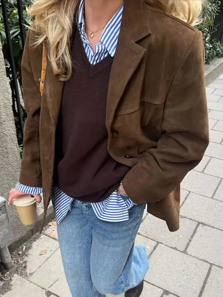 W&W Mode | Wildlederjacke mit Zeitlosem Stil