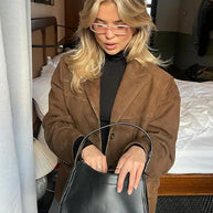 WW | Jack Klassische Braune Wildlederjacke