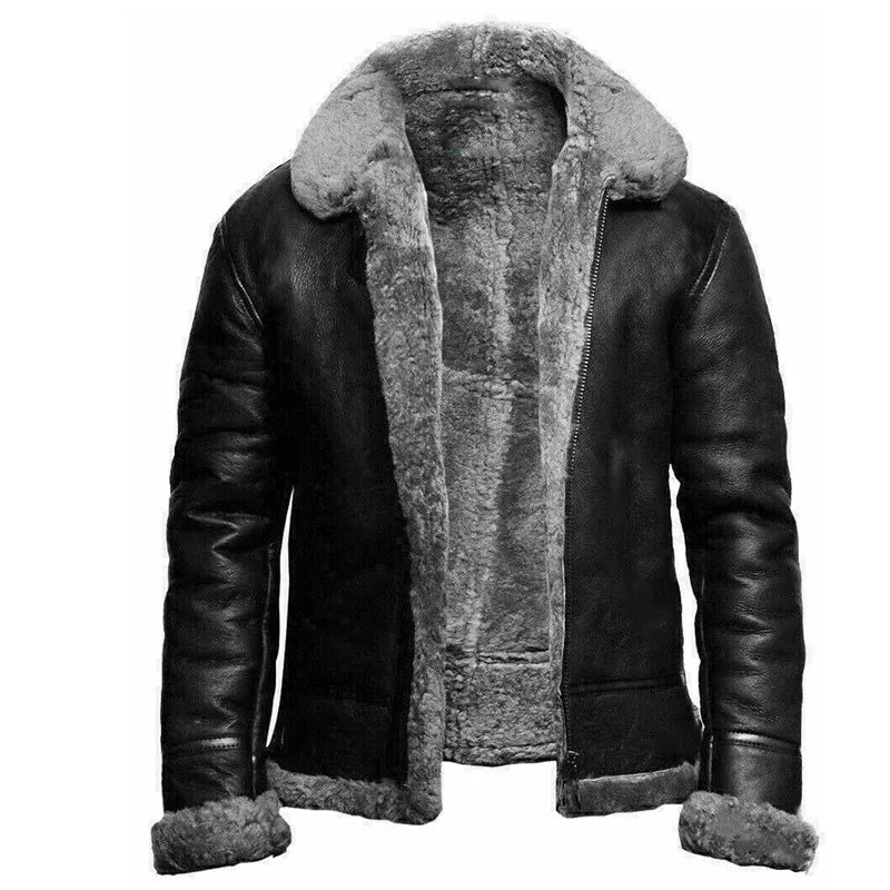 WOLFF | Ravi Leder Winterjacke