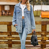 WW | Klassisch Elegante Jeansjacke