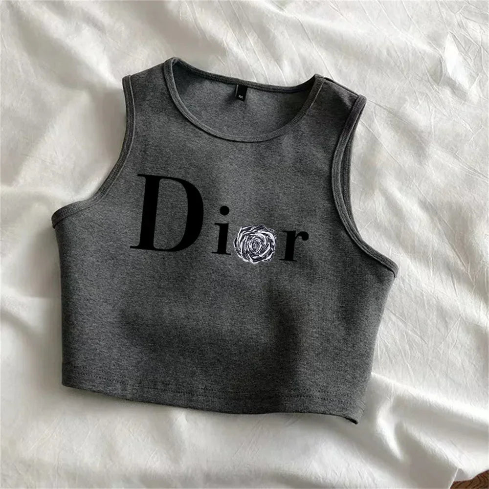 WW | Sommer Neue Damenweste mit Modeinspiriertem Gedrucktem Design, Ein Must-Have Weste für Legere und Coole Sommer