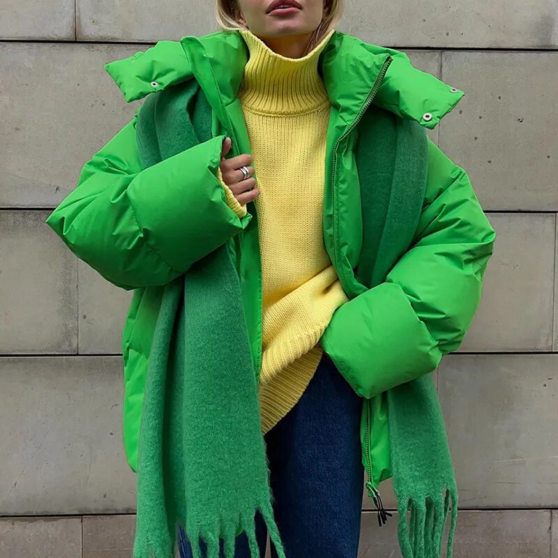 WW - Modischer Oversized Damenmantel