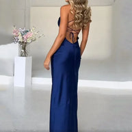 WW | Elegantes Maxikleid Mit Seitenschlitz Für Damen