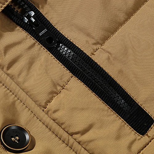 WW | Herren Winterjacke mit Fellkapuze