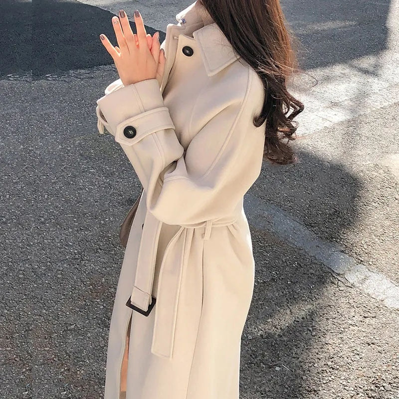W&W Mode | Elegante Lange Jacke