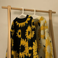 WW - Herren-Baggy-Pullover für Frühling und Herbst im japanischen Retro-Stil