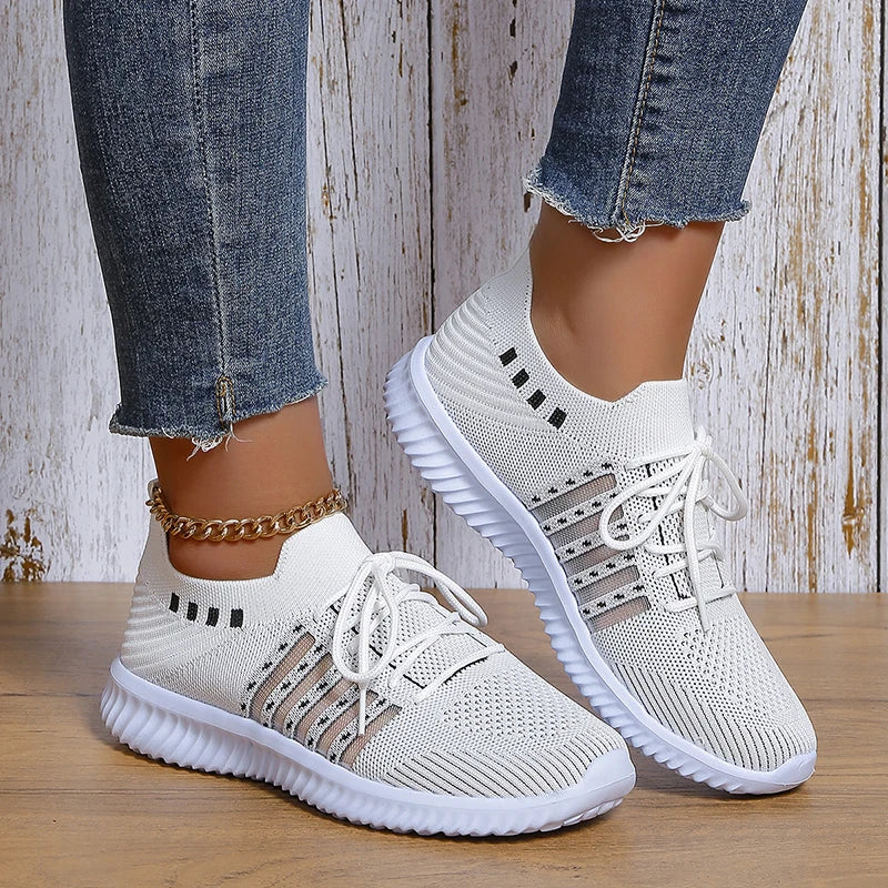 WW | Atmungsaktive Orthopädische Mesh Sneaker Für Damen