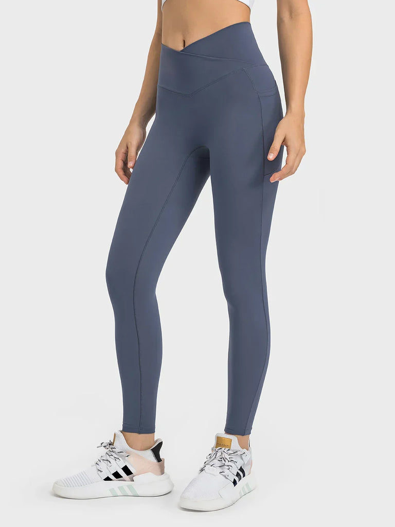 Wolff | blaue Sportleggings