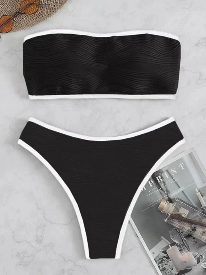 W&W Mode Bandeau-Bikini-Set