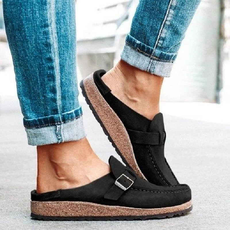 WW | Bequeme Suede Sandalen für Damen
