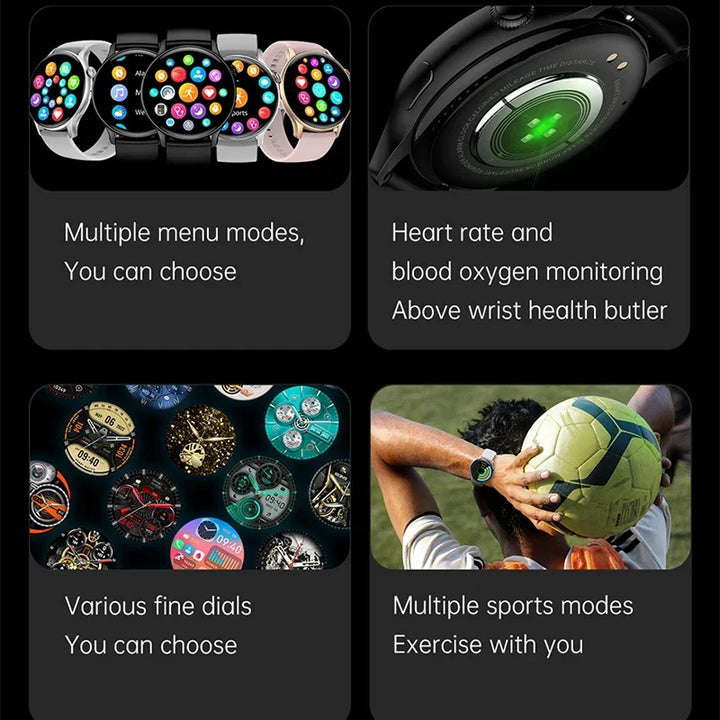 W&W Mode | Luxuriöse Gps Smartwatch Für Frauen Hd Bildschirm