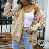 WW | Gestrickte Strickjacke