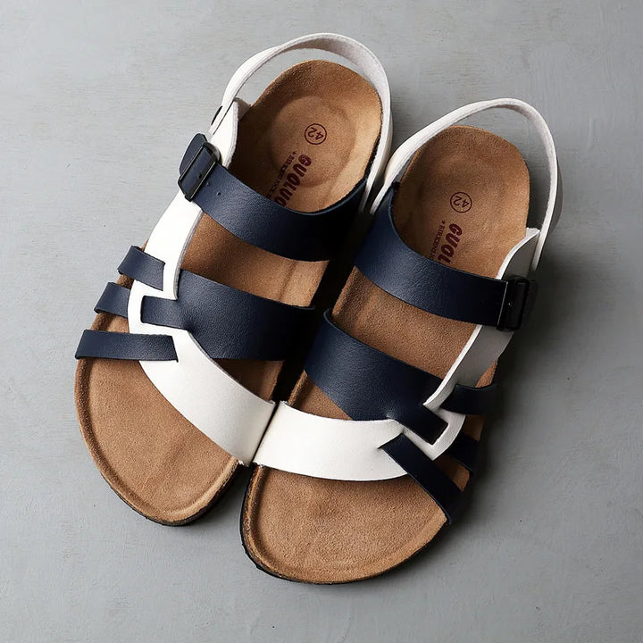 W&W Mode | Orthopädische Premium Ledersandalen