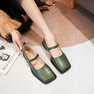 WW | Frühling und Herbst Damen Leder Schuhe Frauen Lässige Schuhe Mode Flache Loafers Britischer Stil Büro und Bankett