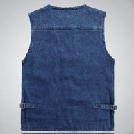 WW | Jeansweste Mit Mehreren Taschen Für Herren
