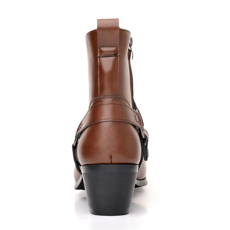 WW | Hochwertige Modische Chelsea Cowboystiefel Für Herren
