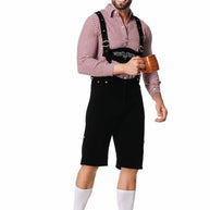 WW | Herren Trachten Lederhose Mit Hosenträgern Perfekt Für Oktoberfest Und Volksfeste
