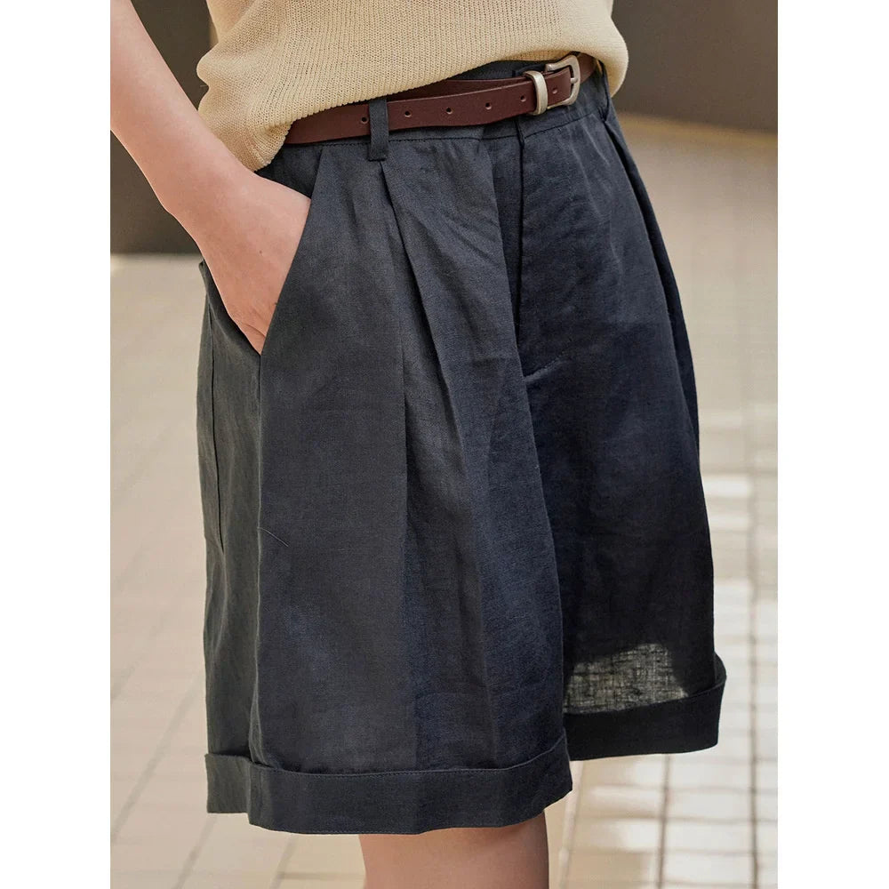 Wolff | Leinen Shorts